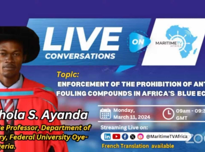 Enforcement of the Prohibition of Anti Fouling Compounds in Africa’s Blue Economy.